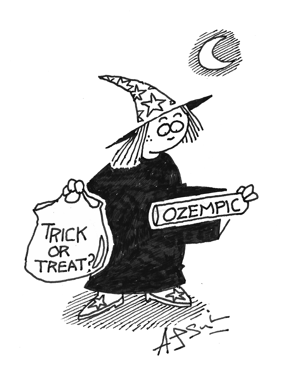 A J Singleton - Trick or treat- 1 November 2025