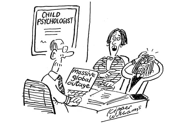 Kipper Williams - ‘She couldn’t get on to Instagram for seven hours.’ - 9 October 2021