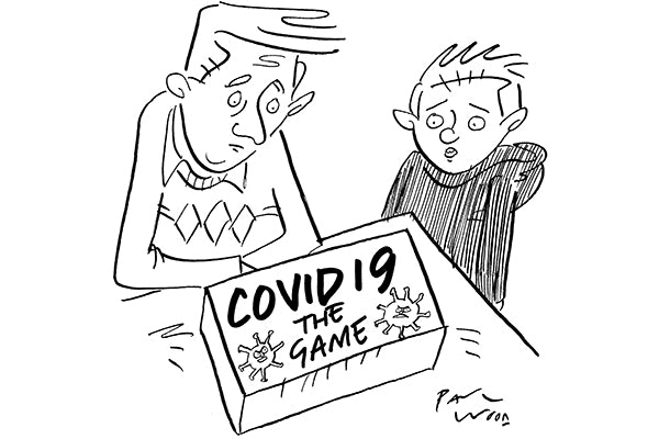 Paul Wood - ‘Do we have to play, Dad? You know you can never remember the rules.’ - 10 October 2020