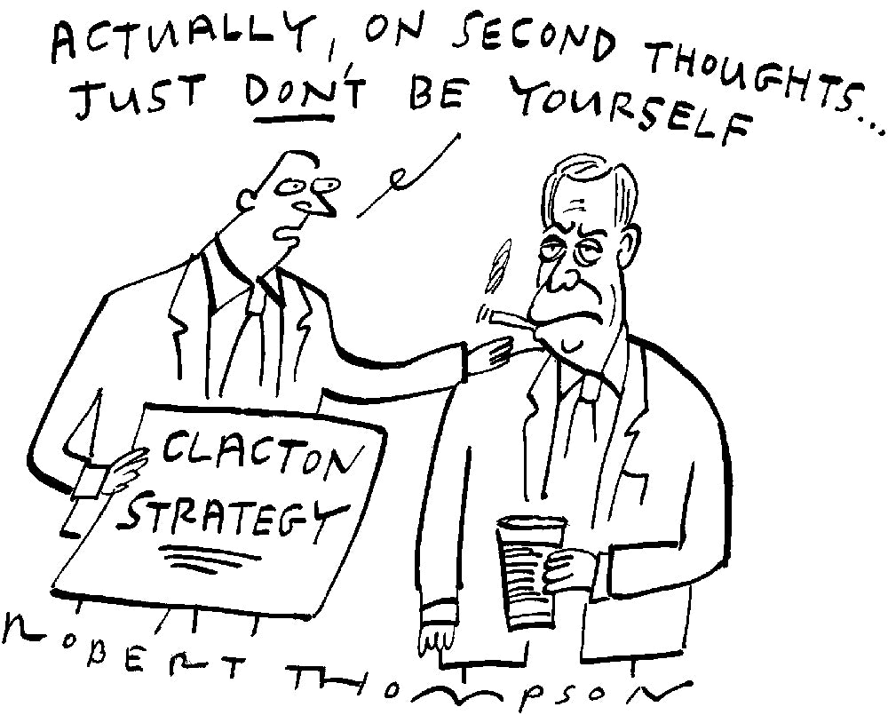 Robert Thompson - Clacton strategy - 18 July 2026