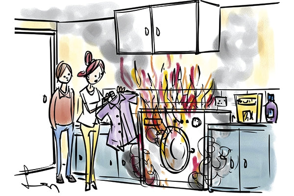 Len - ‘I can’t see this setting on the care label anywhere.’ - 7 November 2020