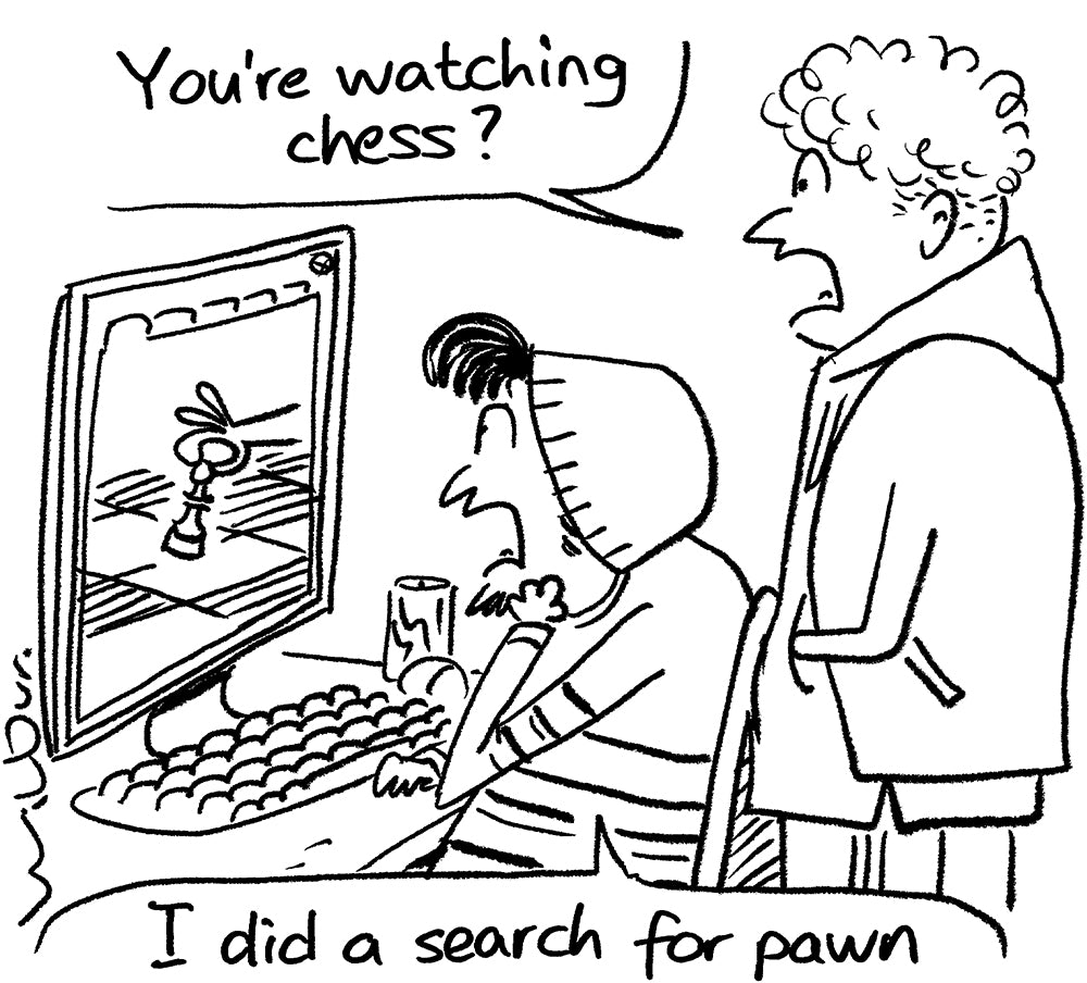 Wilbur - You're watching chess? - 15 March 2025