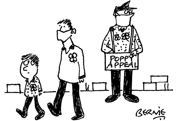 Bernie - ‘They gave their lives so that we could enjoy the freedom that we have today.’ - 7 November 2020