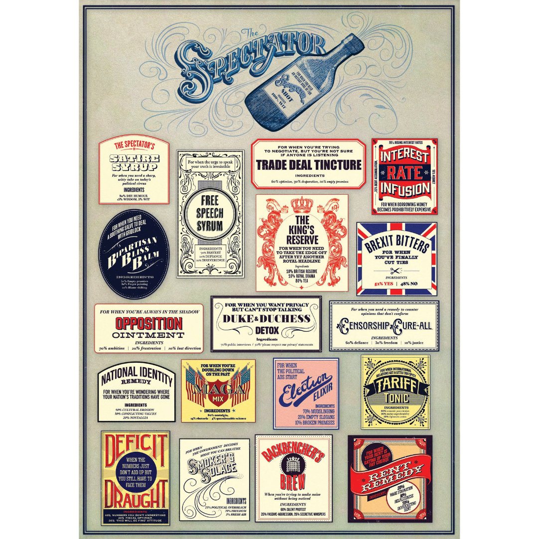 The Spectator Apothecary Poster