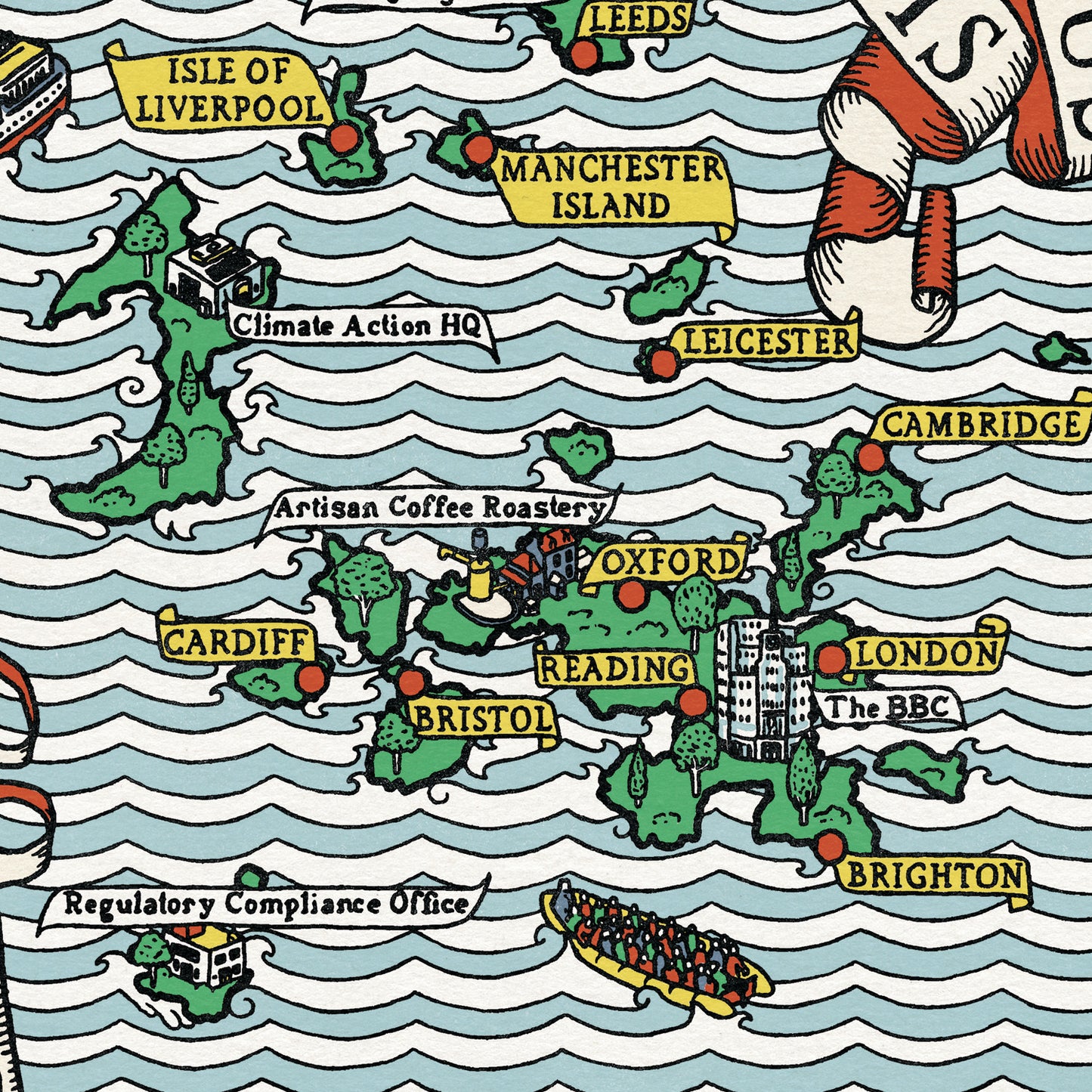 A Map of the Brexit Isles