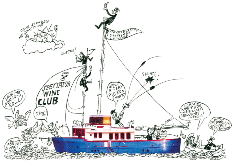 The Spectator Clays, Claret, Cognac and Cigars Cruise 2025 | Friday 19 September | 10am - 5pm