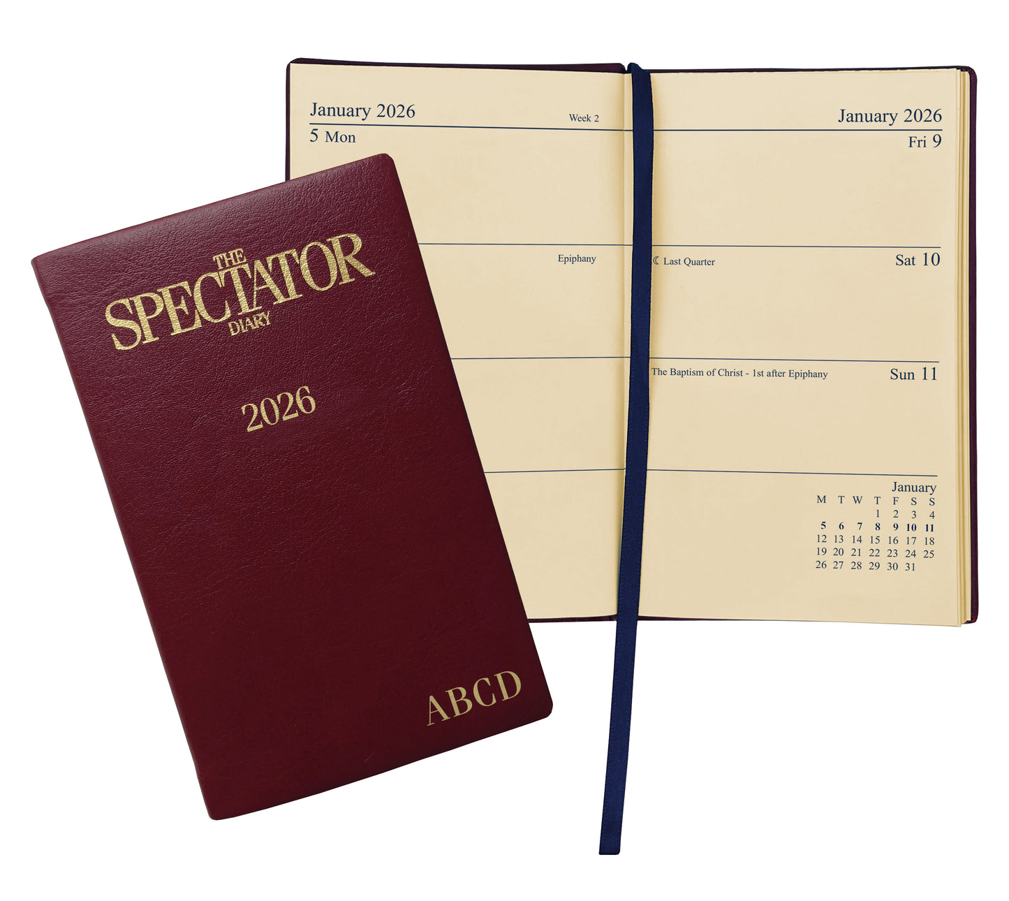 Initialled Spectator 2026 pocket diary