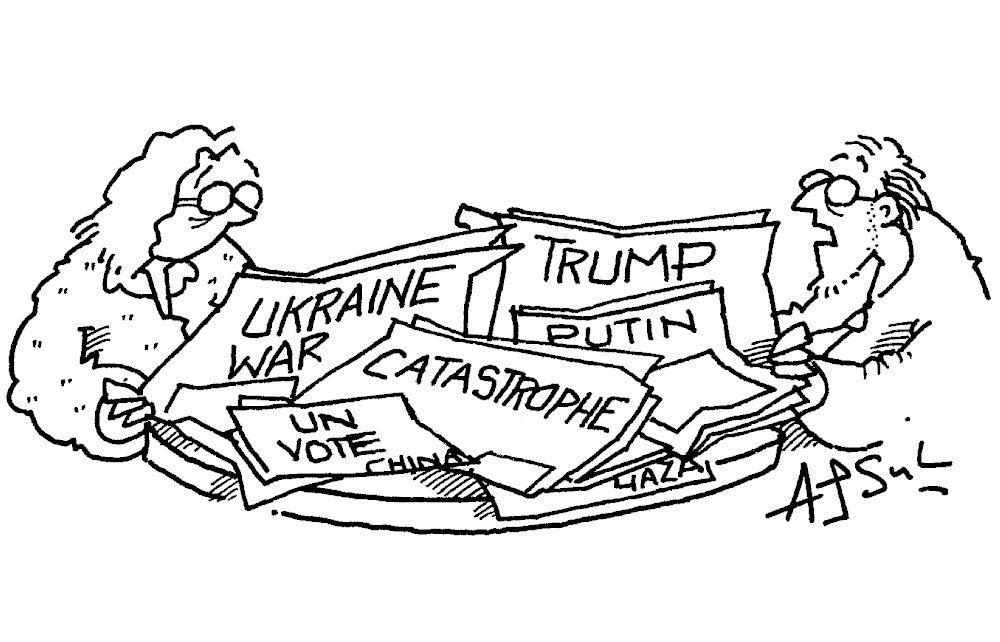 A J Singleton - I think I preferred fake news - 1 March 2025