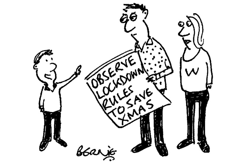 Bernie - ‘Be good or Father Christmas won’t come.’ - 7 November 2020