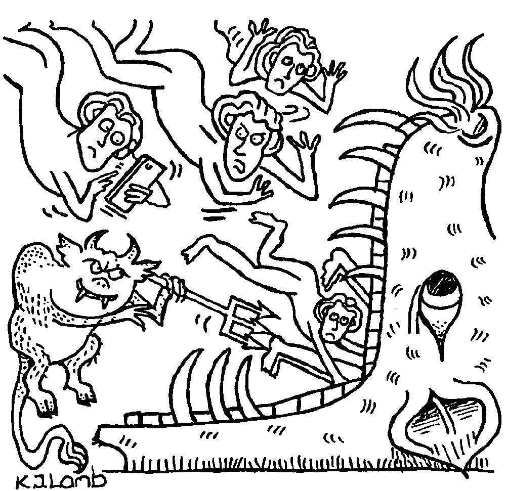 K J Lamb - Doomscrolling - 29 March 2025