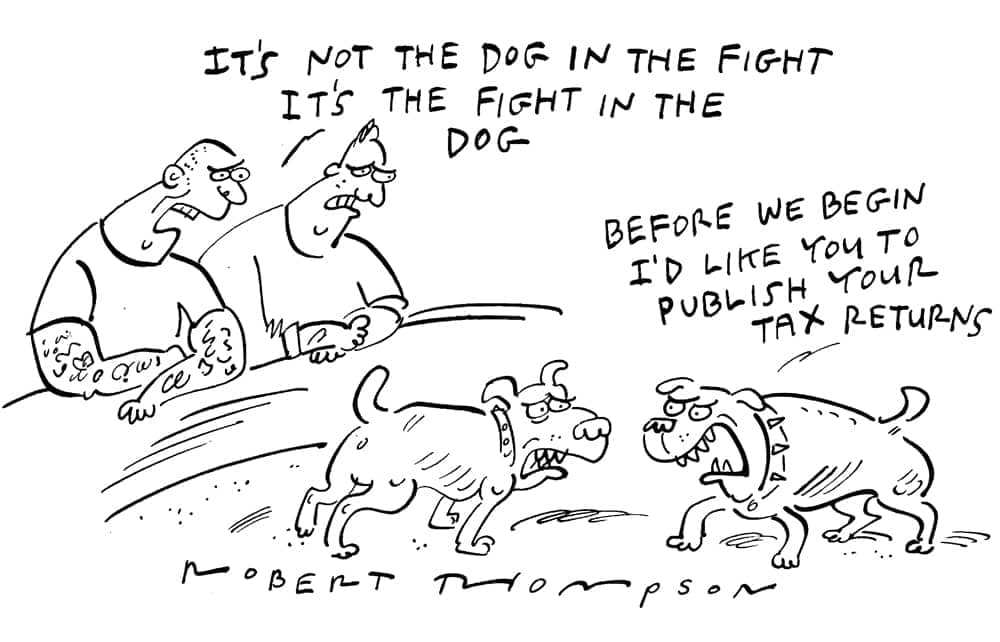 Robert Thompson - Fight in the dog - 16 July 2022