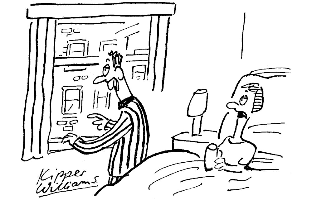 Kipper Williams - ‘Is that a Banksy on the wall or have we had a visit from Peter Mandelson?’ - 22 November 2025