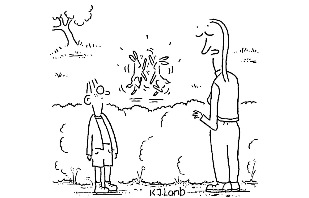 K J Lamb - They're March hares with complex mental health issues - 1 March 2025