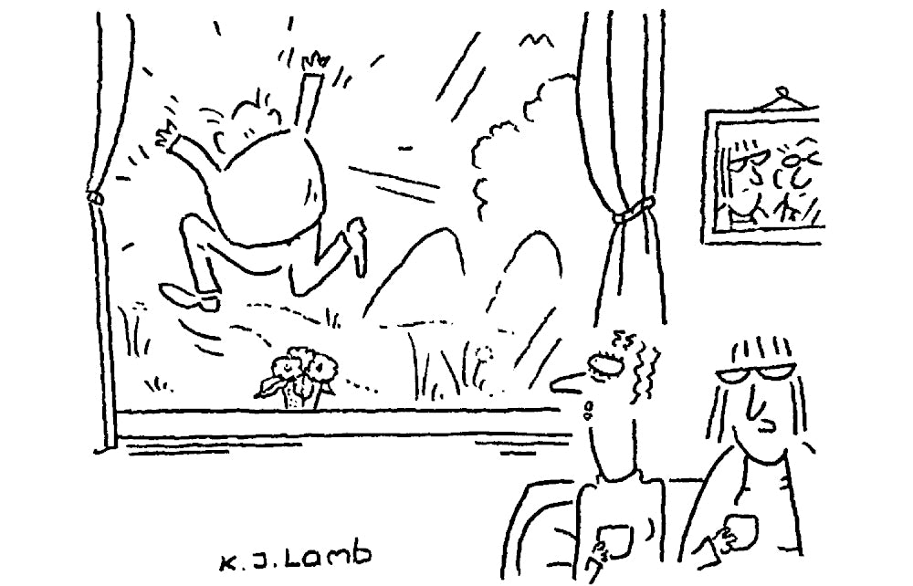 KJ Lamb - I decided to rewild Norman - 5 May 2025