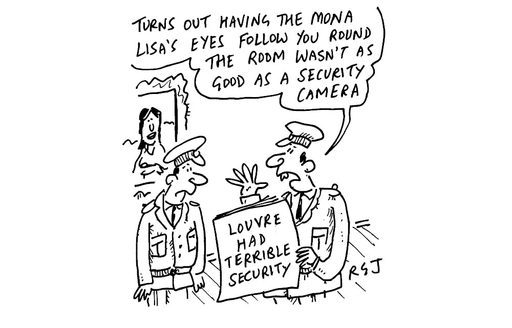 RGJ - Louvre had terrible security - 1 November 2025