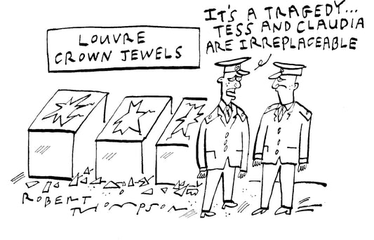 Robert Thompson - Louvre crown jewels - 1 November 2025