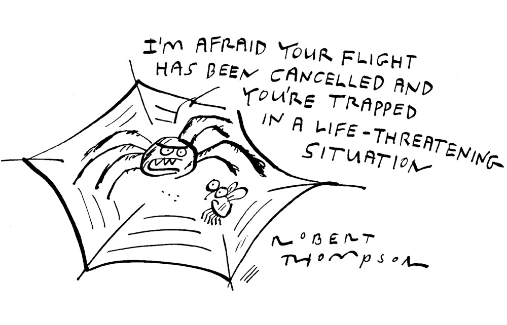 Robert Thompson - I’m afraid your flight has been cancelled… - 7 March 2026