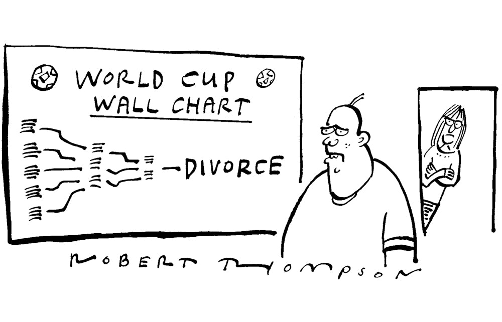 Robert Thompson - World cup wall chart - 13 June 2026