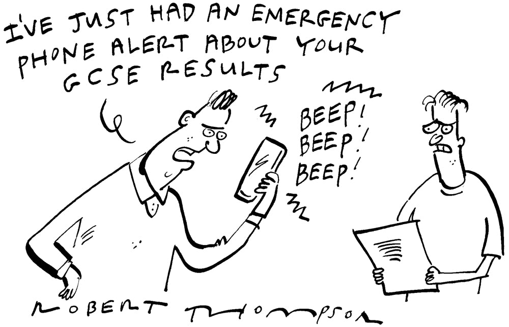 Robert Thompson - I’ve just had an emergency phone alert about your GCSE results - 22 August 2026