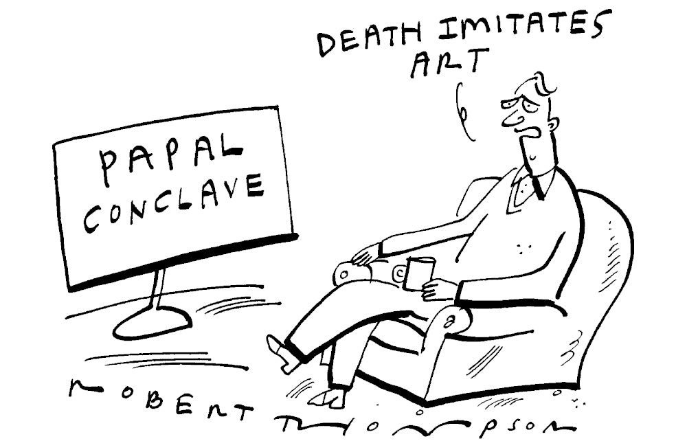 Robert Thompson - Papal conclave - 26 April 2025