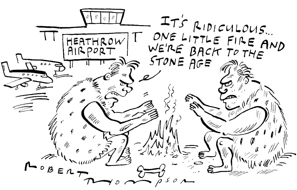 Robert Thompson - One little fire and we're back to the stone age - 29 March 2025
