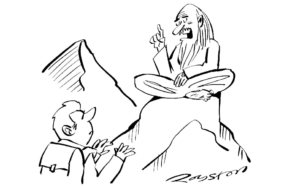 Royston - True enlightenment is only achievable if you listen to my podcast - 19 July 2025