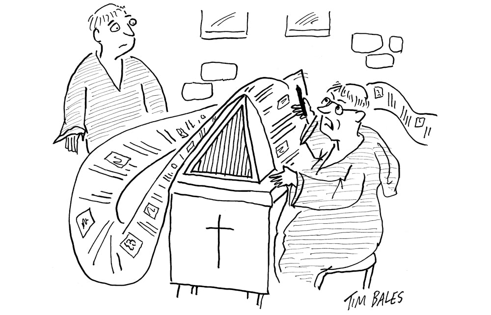 Tim Bales - ‘I could kill the rotter who invented the infinite scroll.’ - 6 June 2026