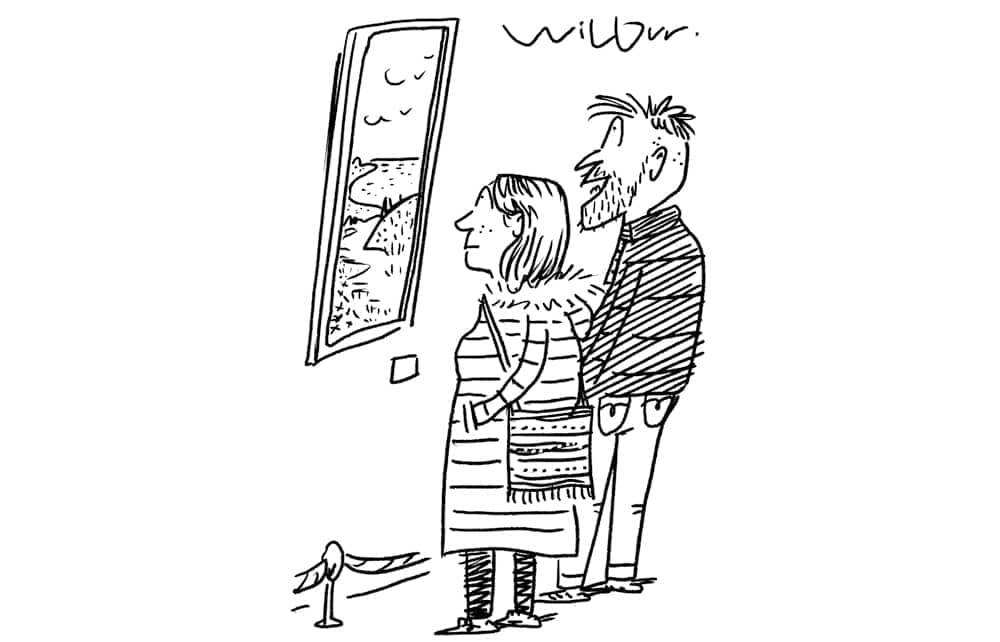 Wilbur - ‘So cool – it’s like an NFT you can hang on your wall!’ - 23 April 2022