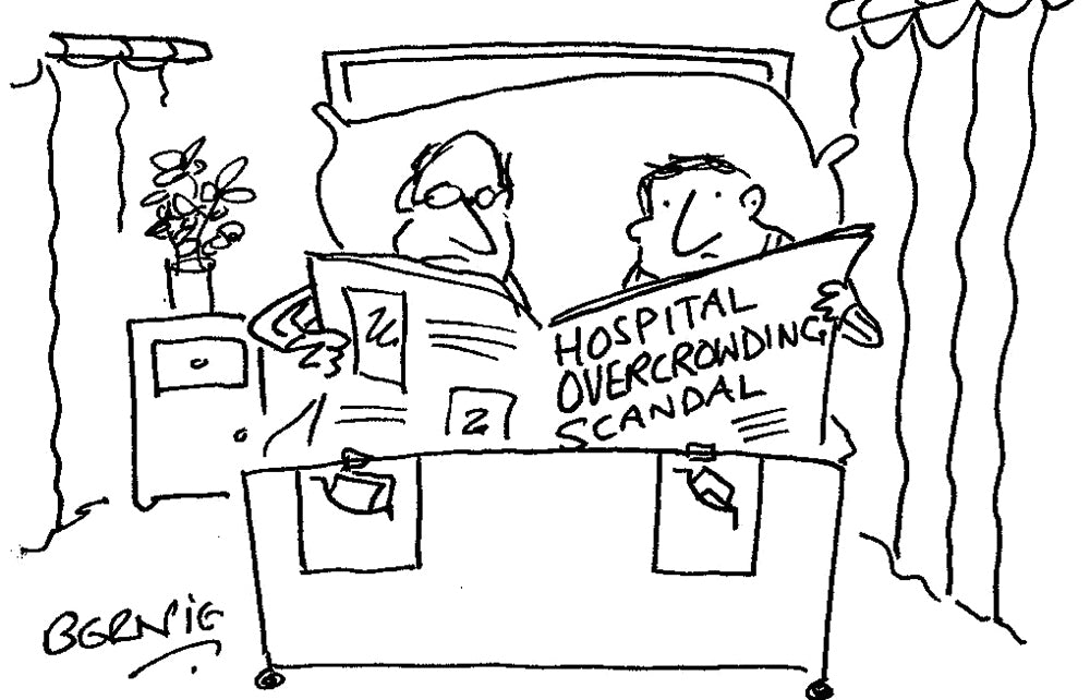 Bernie - Hospital overcrowding scandel - 21 January 2023