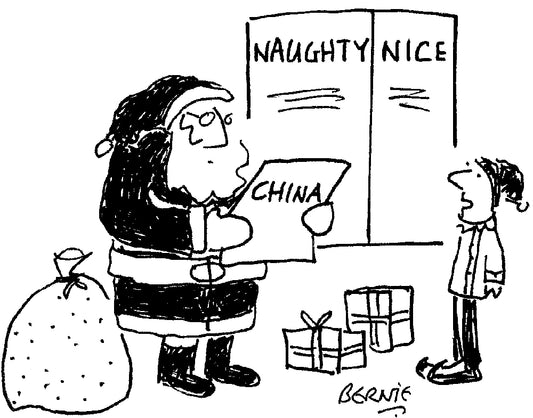 Bernie - Before you decide, remember where all the toys and goodies come from - 18 October 2025