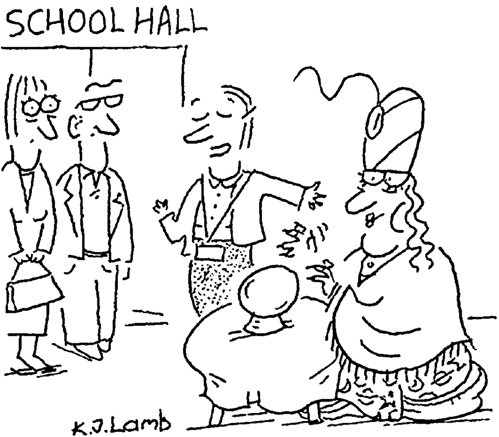 KJ Lamb - This is Miss Stapleforth, in charge of the pupils’ predicted grades - 14 March 2026