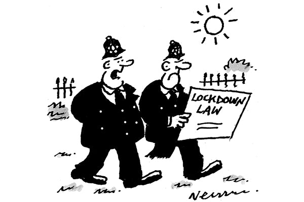 Nick Newman - ‘Policing’s no picnic.’ - 18 April 2020