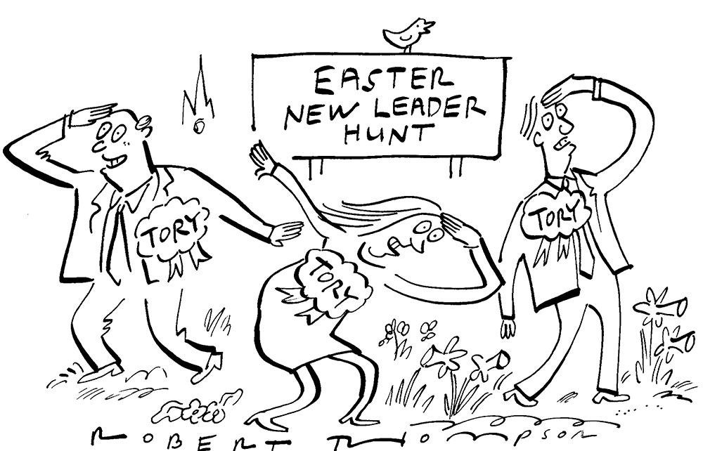 Robert Thompson - Easter new leader hunt - 23 March 2024