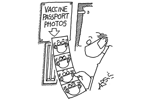 A J Singleton - Vaccine Passport Photos - 27 February 2021