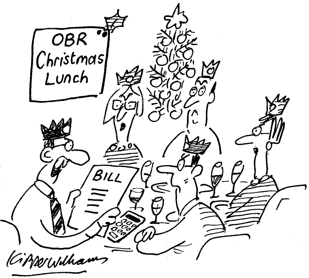 Kipper Williams -This bears no relation to independent forecasts - 6 December 2025