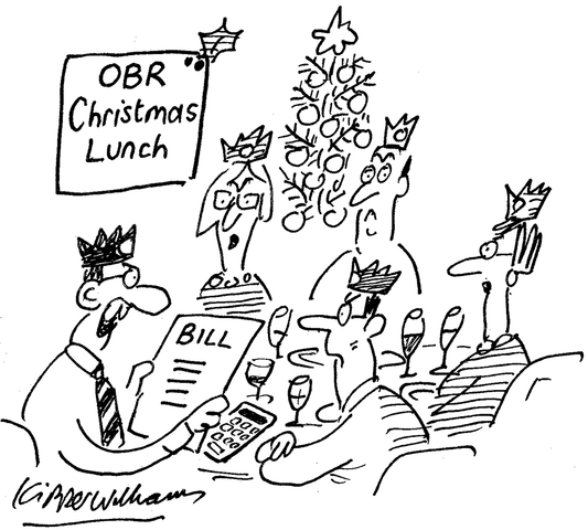 Kipper Williams -This bears no relation to independent forecasts - 6 December 2025