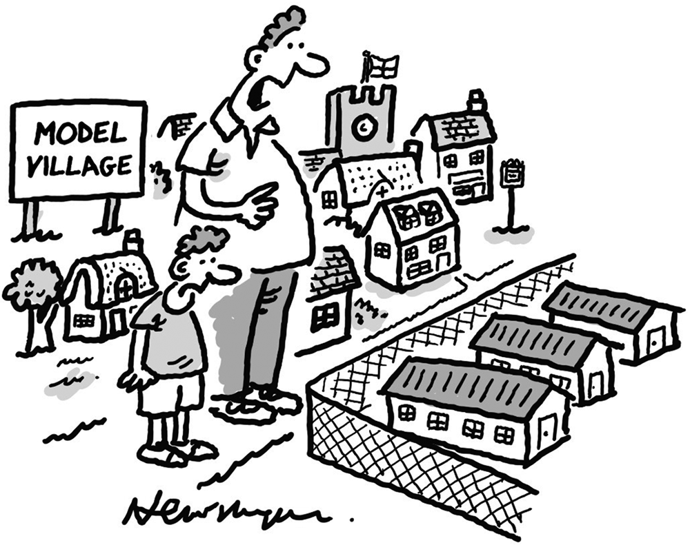 Nick Newman - ‘And that’s the asylum centre.’ - 22 August 2026