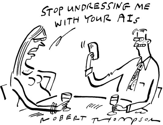 Robert Thompson - Stop undressing me with your AIs - 17 January 2026