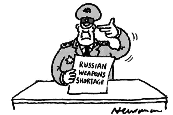 Nick Newman - Russian weapon shortage - 24 September 2022