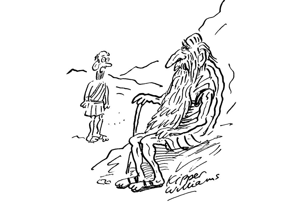 Kipper Williams - ‘Chin up, Methuselah – the state pension can’t be far off.’ - 10 February 2024