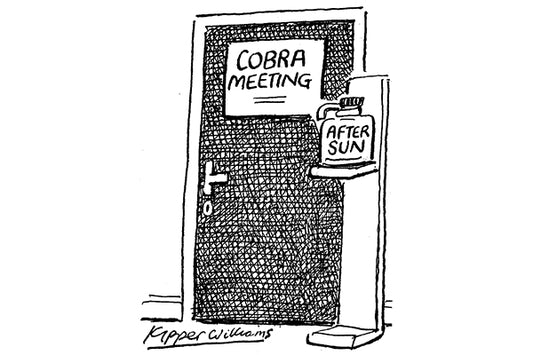 Kipper Williams - Cobra meeting - 21 August 2021