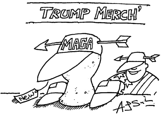 A J Singleton - Trump merch - 2 May 2026