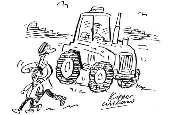 Kipper Williams - Tractor, don't look - 7 May 2022