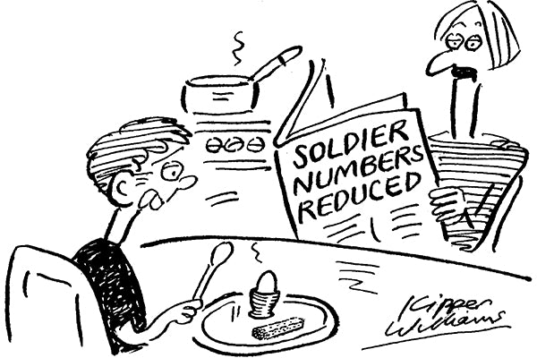 Kipper Williams - Soldier numbers reduced - 27 March 2021