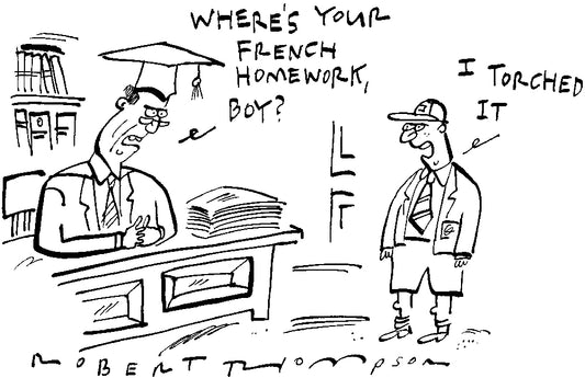 Robert Thompson - French homework - 10 October 2026