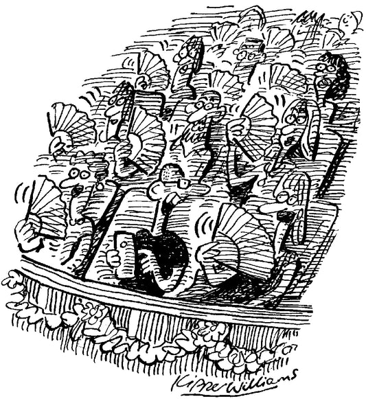 Kipper Williams - ‘Please stop waving that fan – it’s very distracting when I’m trying to text.’ - 11 July 2026