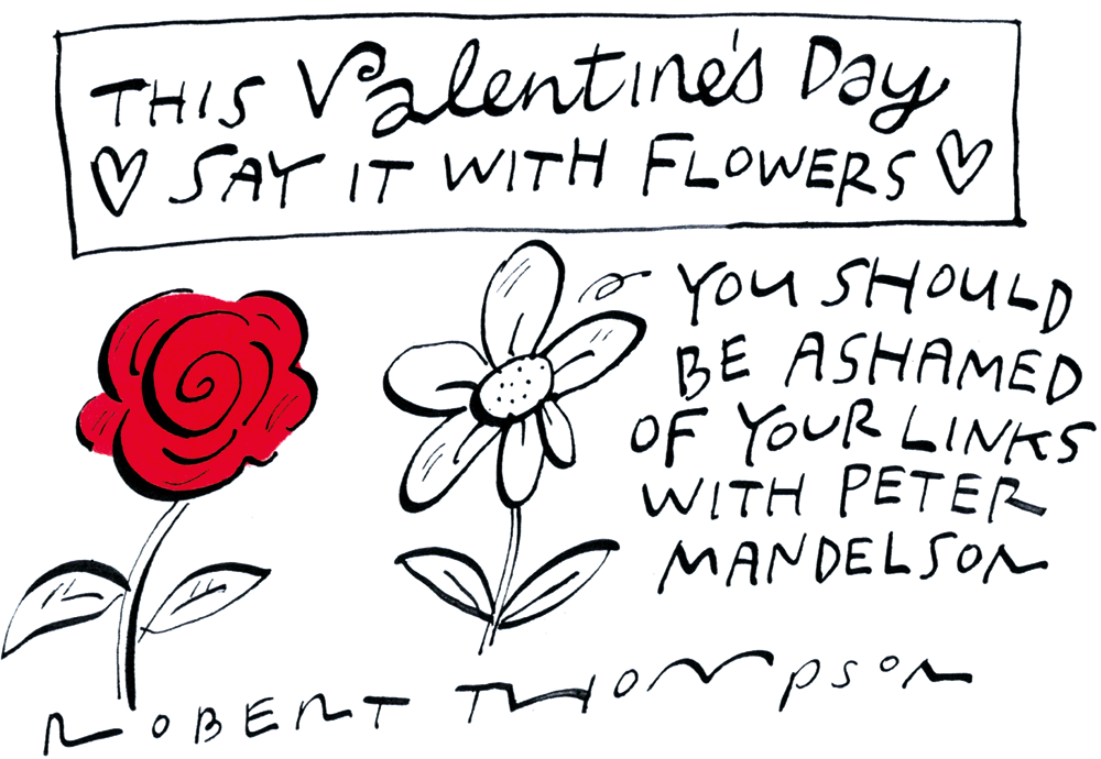 Robert Thompson - Say it with flowers - 14 February 2026