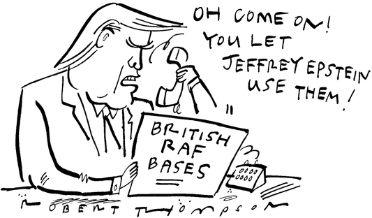 Robert Thompson - British RAF bases - 7 March 2026