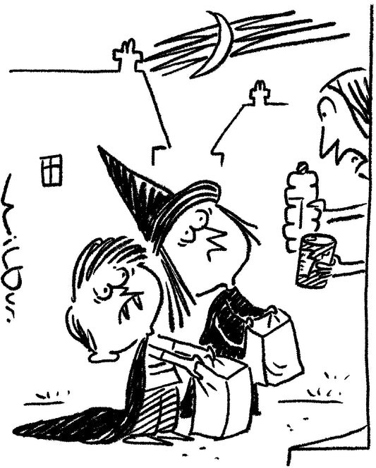 Wilbur - 'Here's some tinned food and drinking water.' - 31 October 2026
