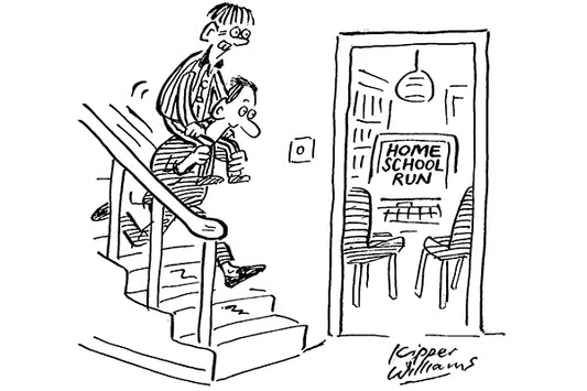 Kipper Williams - Home school run - 4 April 2020